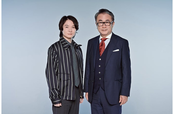 神木隆之介、三谷幸喜氏（C）フジテレビ