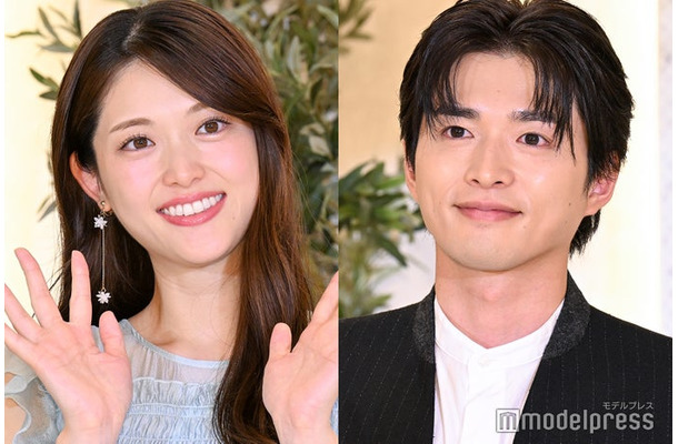 「今日もふたり、スキップで」プレミアム上映会イベントに出席した白洲迅、松村沙友理（C）モデルプレス