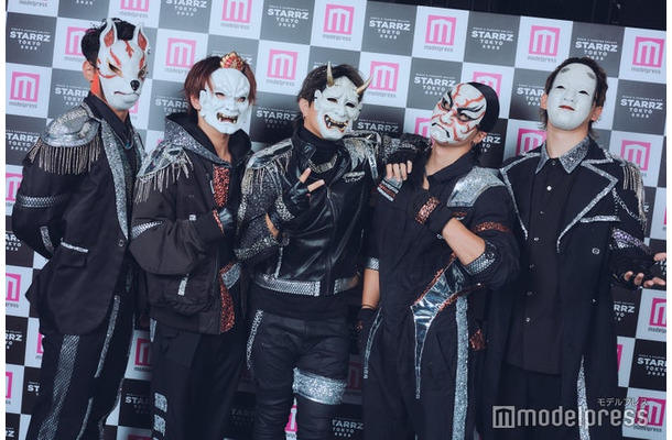 O-MENZ/狐、阿形、般若、隈取、おかめ(C)モデルプレス