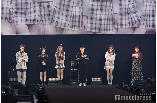 （左から）ウエンツ瑛士、天海りこ、今井アンジェリカ、濱口優、きほ、宇垣美里（C）モデルプレス