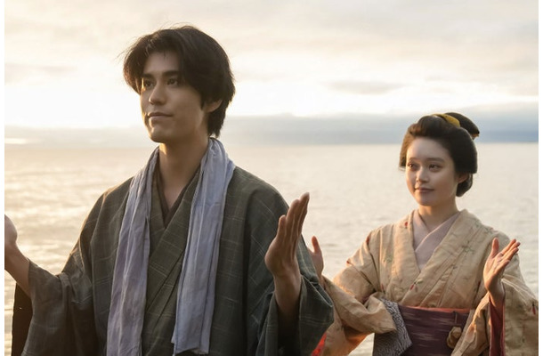 寛一郎、高石あかり「ばけばけ」第11話(C)NHK