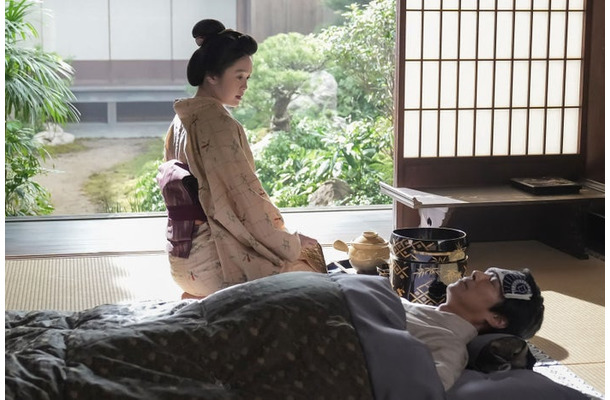 高石あかり、堤真一「ばけばけ」第13話(C)NHK