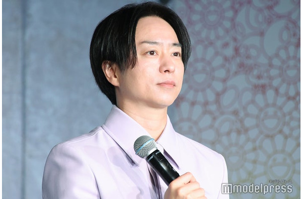 『櫻井翔の建築を巡る旅。【現代建築編】』発売記念記者会見に出席した櫻井翔（C）モデルプレス