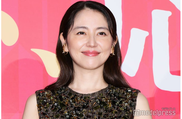 映画「おーい、応為」公開御礼舞台挨拶に出席した長澤まさみ（C）モデルプレス