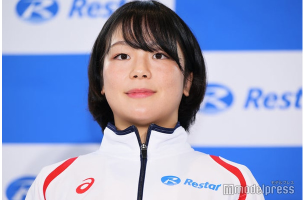 入社内定記者発表会に出席した藤波朱理（C）モデルプレス