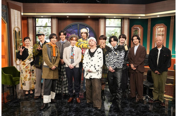 有働由美子、Snow Man、松下洸平、小峠英二（C）日本テレビ