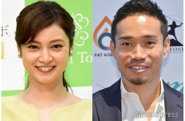 平愛梨、長友佑都選手(C)モデルプレス