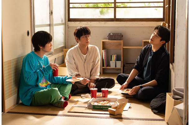 手越祐也、及川光博、井之脇海「ぼくたちん家」第5話(C)日本テレビ