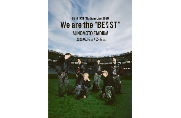 「BE:FIRST Stadium Live 2026 We are the “BE:ST”」キービジュアル(提供写真)