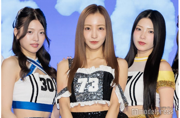堀口美澪、板野友美、松山玲菜(C)モデルプレス