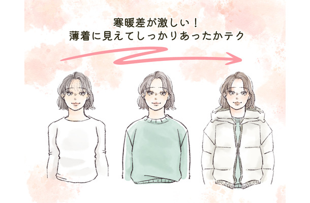 着ぶくれも荷物が増える悩みも解決！薄着だけど暖かい、今どき防寒テクニック〈寒さを防ぐアイテム選び〉【前編】