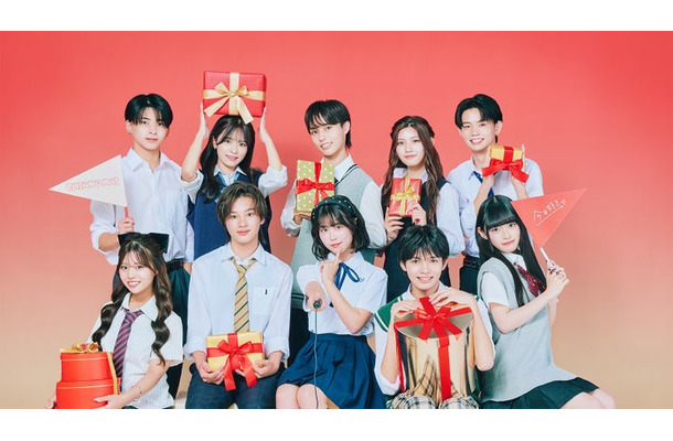 「今日、好きになりました。チェンマイ編」（上段左から）とうい、りりか、しゅんぺい、ここね、かなた（下段左から）ゆま、りくと、すみれ、しゅん、たまき（C）AbemaTV, Inc.