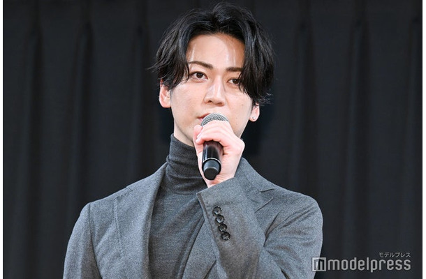 「神の雫」アニメ制作発表会見に出席した亀梨和也（C）モデルプレス
