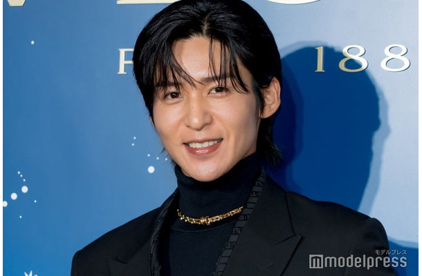 「ブルガリ アンバサダー 就任記者発表会」に登場した目黒蓮(C)モデルプレス