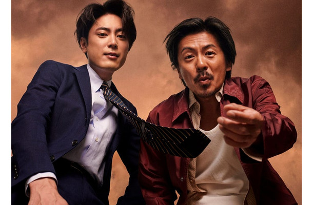 間宮祥太朗、森田剛「台風23号」ビジュアル（提供写真）