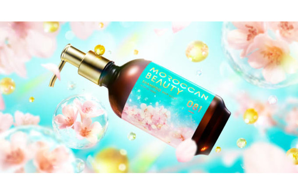 モロッカンビューティ、“香水シャンプー”第三弾!一足早い春をお届けする「サクラの香り」が数量限定で登場!