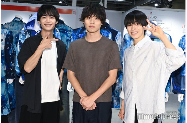 「ハンサム展」にサプライズで登場した溝口琢矢、太田将熙、本島純政(C)モデルプレス