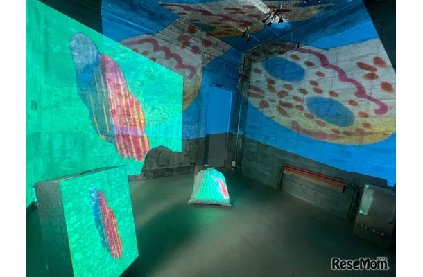 プロジェクションマッピングとアナログアートの融合