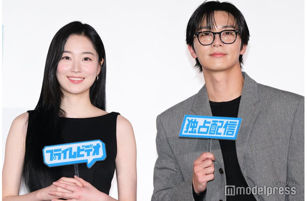 韓国ドラマ「明日はきっと」配信記念イベント 来日舞台挨拶に出席したウォン・ジアン、パク・ソジュン(C)モデルプレス