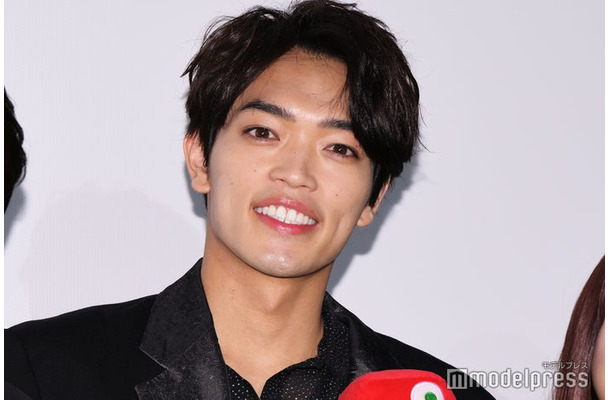 「初恋芸人」先行プレミア試写会舞台挨拶に登壇した原嘉孝（C）モデルプレス