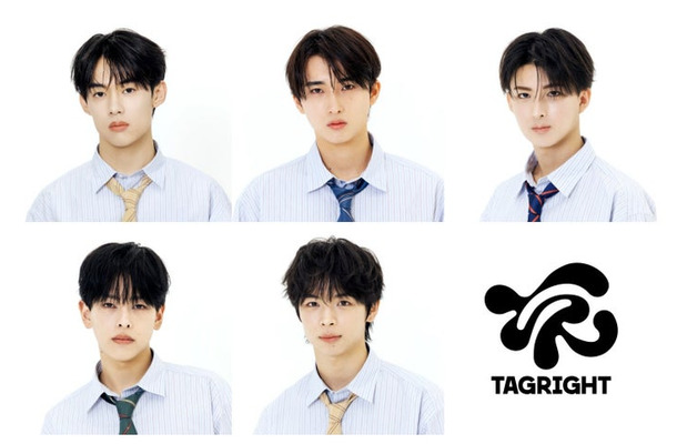 TAGRIGHT候補者/(左上から時計回りに)カイリ、ジェイ、シオン、ダイゴ、セイマ(提供写真)
