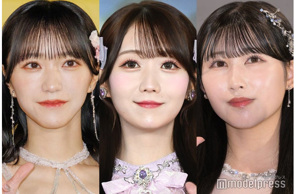 野口衣織、大谷映美里、山本杏奈（C）モデルプレス