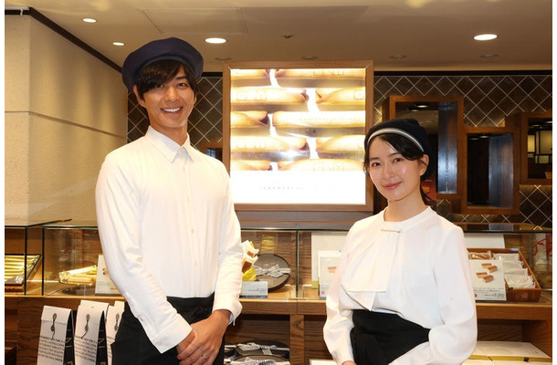 友永真也、岩間恵(提供写真)