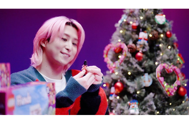 佐久間大介「初めてのレゴセットでワクワク♪佐久間大介のレゴフレンズ」ムービーカット（提供写真）