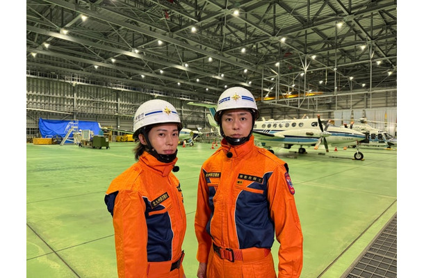 末澤誠也、櫻井翔（C）フジテレビ