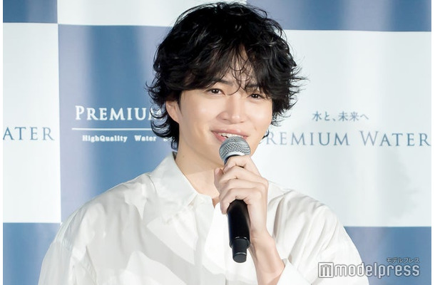 新CM発表会に出席した菊池風磨(C)モデルプレス