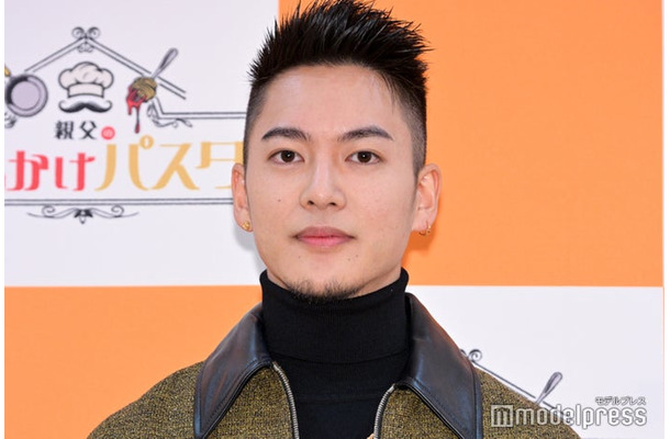 記者発表会に出席した三山凌輝（C）モデルプレス