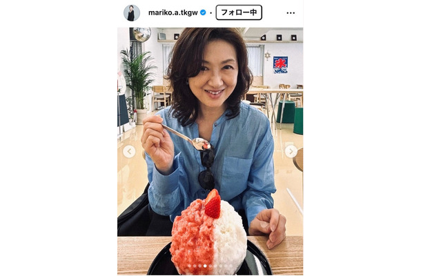 赤間麻里子Instagramより