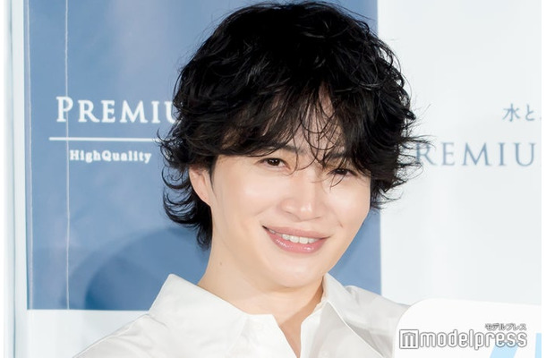 新CM発表会に出席した菊池風磨(C)モデルプレス