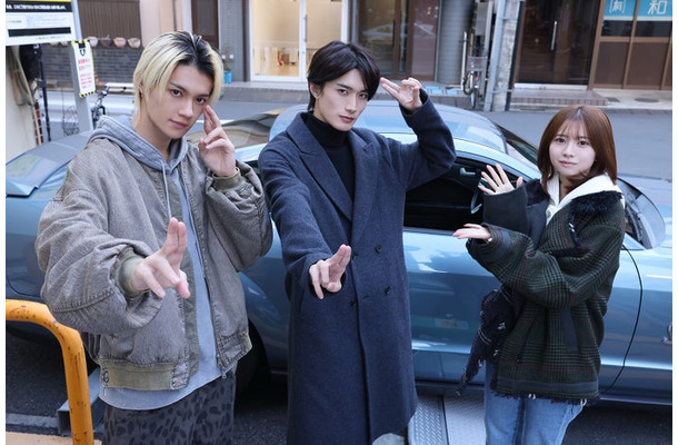 佐野勇斗、山中柔太朗、桜田ひより(C)日本テレビ