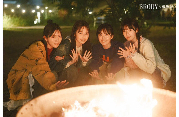 櫻坂46三期生／村山美羽、向井純葉、村井優、石森璃花（画像提供：白夜書房）