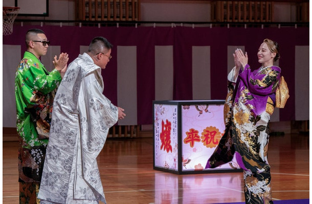 ミルク、つーちゃん、Baby/Netflixリアリティシリーズ「ラヴ上等」(提供写真)