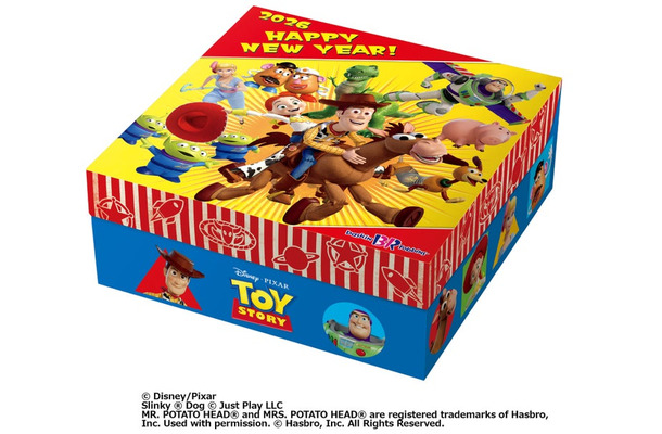 お正月スペシャルセット　トイ・ストーリー（C）Disney/Pixar Slinky （R） Dog （C） Just Play LLC MR. POTATO HEAD（R） and MRS. POTATO HEAD（R） are registered trademarks of Hasbro, Inc. Used with permission. （C） Hasbro, Inc. All Rights Reserved.