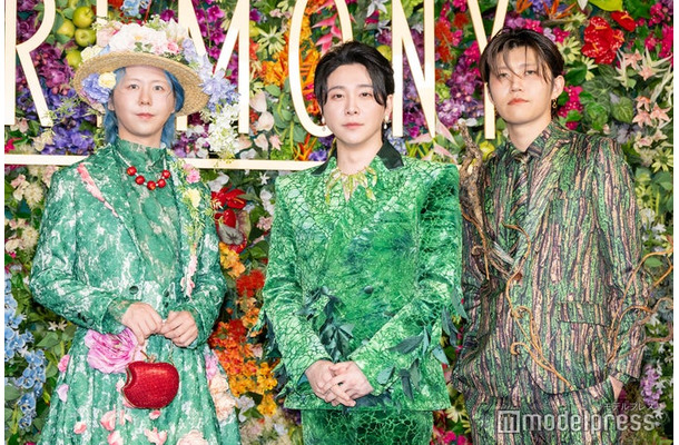 Mrs. GREEN APPLE／藤澤涼架、大森元貴、若井滉斗（C）モデルプレス