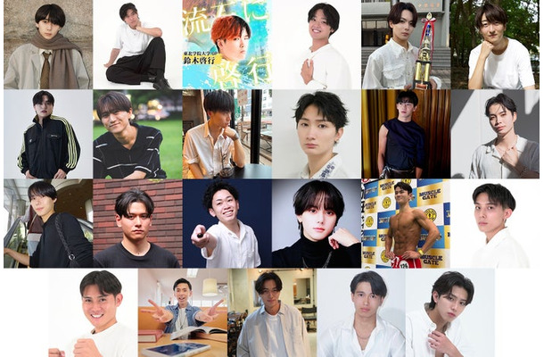「MR OF MR CAMPUS CONTEST 2026」出場者（提供写真）