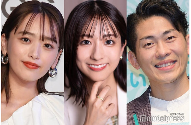 （左から）近藤千尋、田村真子アナウンサー、太田博久（C）モデルプレス