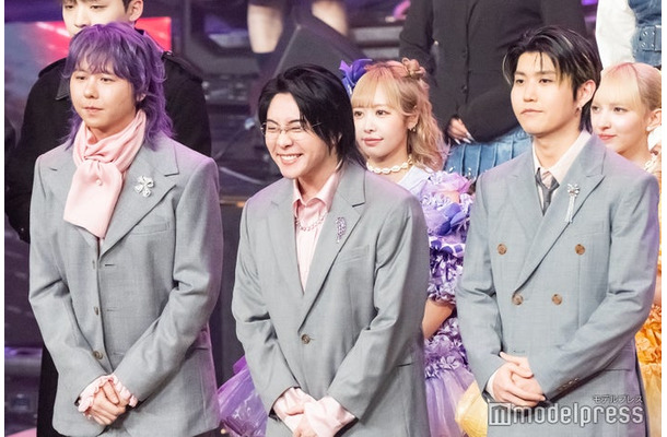 Mrs. GREEN APPLE/藤澤涼架、大森元貴、若井滉斗(C)モデルプレス