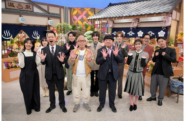 「おしょうバズTV」1月1日放送出演者(C)テレビ朝日