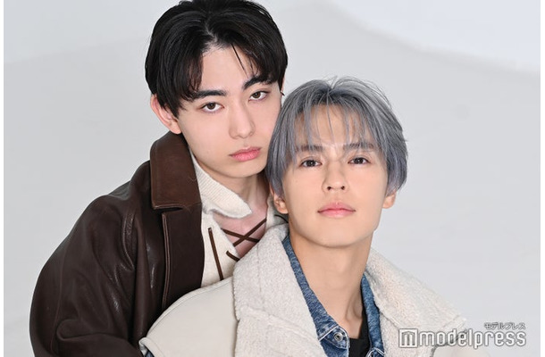 モデルプレスのインタビューに応じた豊田裕大、奥野壮(C)モデルプレス