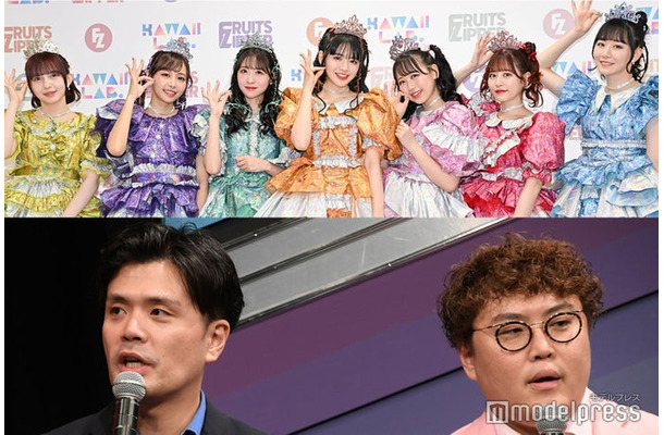 （上段から）FRUITS ZIPPER、マユリカ（C）モデルプレス