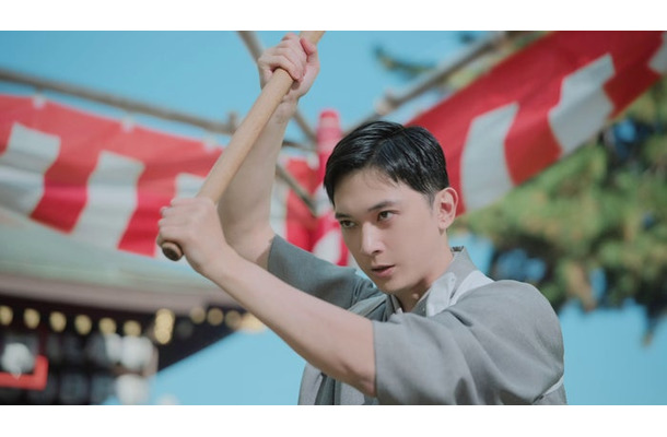 吉沢亮/「お正月を写そう♪2026 “チェキ(TM)”続・運命のもちつき」篇(提供写真)