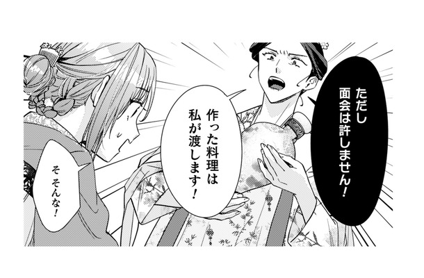 妃が治療を受ける気になってくれた！ホッとしたのも束の間、女官に邪魔されて面会できない!!【七十二候ノ国の後宮薬膳医 #41】