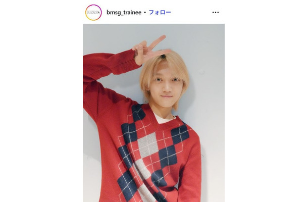 TAICHI（タイチ）／BMSG TRAINEE Official Instagramより