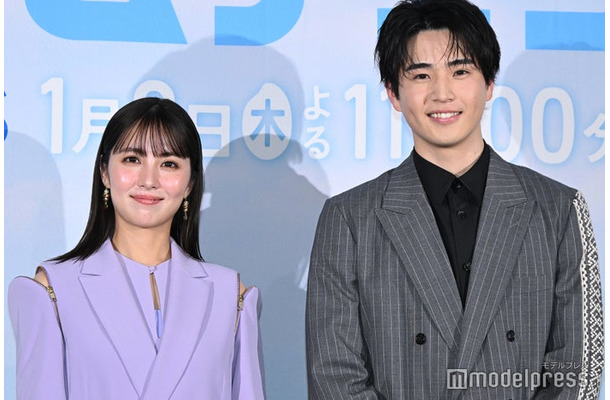 「ゲームチェンジ」記者発表に登壇した石川恋、中沢元紀(C)モデルプレス