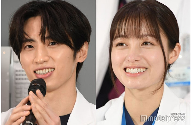 「ヤンドク！」記者会見に出席した許豊凡、橋本環奈（C）モデルプレス