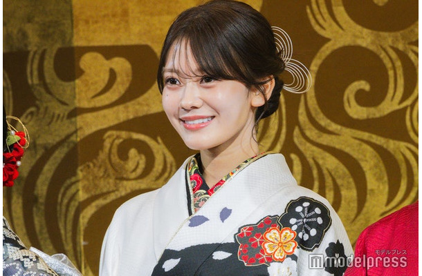 乃木神社で成人式を行った奥田いろは(C)モデルプレス